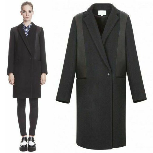 NEW sandro magie coat size 36